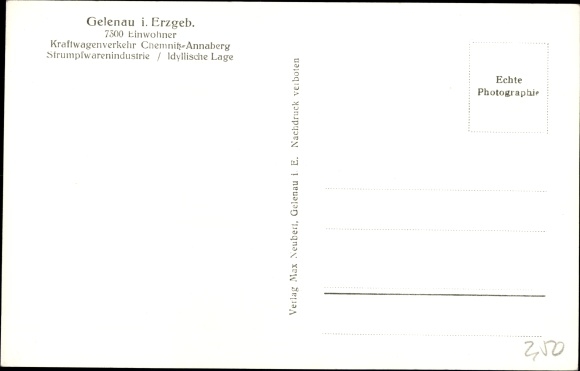 Postcard Gelenau in the Ore Mountains, Kurheim, Buschmühle, Annaberger Straße, Abt-Wald, Burkhardtsdorfer Straße