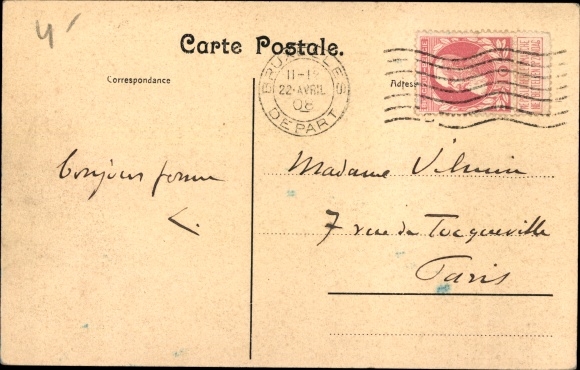 Postcard Laitiere flamande, milkmaid with dog cart, policeman