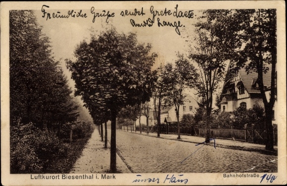 PC Biesenthal in the Mark, Bahnhofstrasse