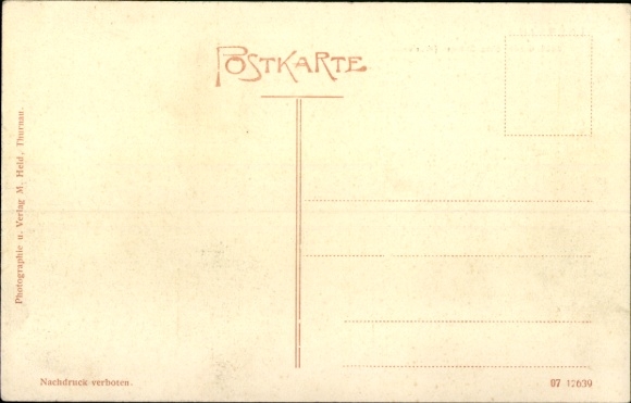 Postcard Thurnau in the Franconian Switzerland Bavaria, Count Giech's Castle, west side