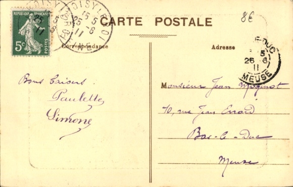 PC Saumur Maine et Loire, Rue Balzac, Hotel des Postes, Rue d'Orleans