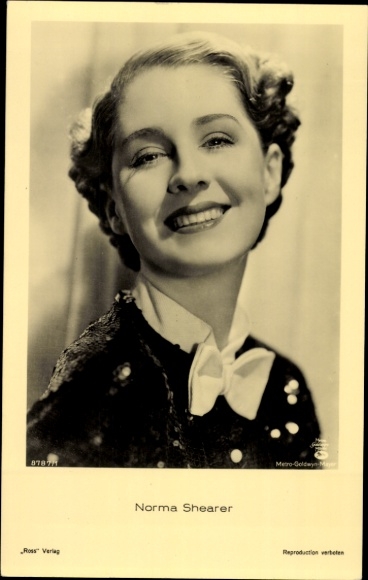 Ak Schauspielerin Norma Shearer, Portrait, Ross 8787 1
