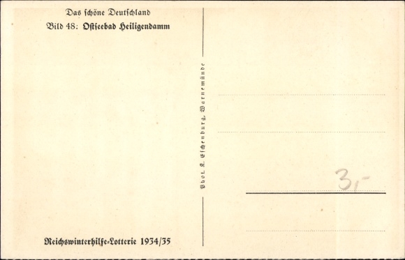 Postcard Seebad Heiligendamm Bad Doberan, Uferpartie, WHW Das Schöne Deutschland, image 48