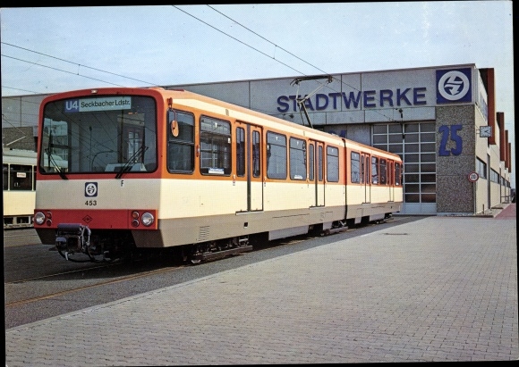 PC Frankfurt am Main, Stadtwerke, 6-axle Stadtbahn articulated railcar, type U3