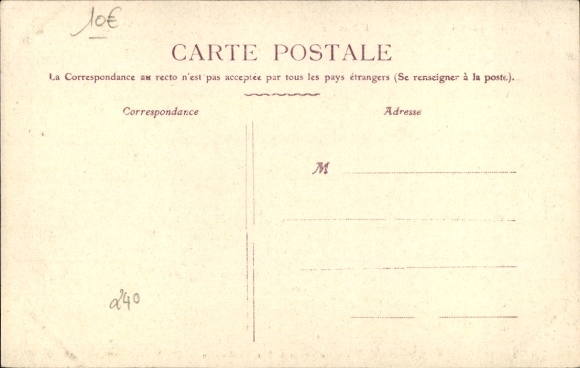 Postcard Guimiliau Finistère, L'Ossuaire, House of the House