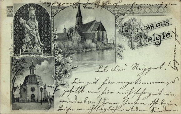 Ak Telgte in Nordrhein Westfalen, Pfarrkirche, Gnadenbild, Kapelle