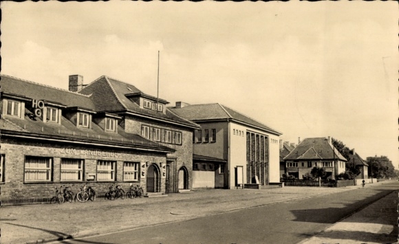 Postcard Schwarzheide in der Niederlausitz, Kulturhaus, HOG Zum Wandelhof