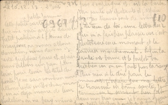 Postcard Niedersaulheim in Rheinhessen, total view of town, war memorial, school