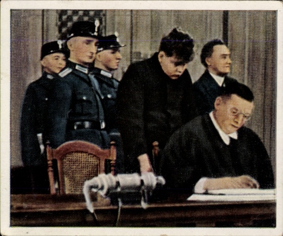 Collector's picture The post-war period No. 227, December 1933, The atonement for the Reichstag fire, vd Lubbe