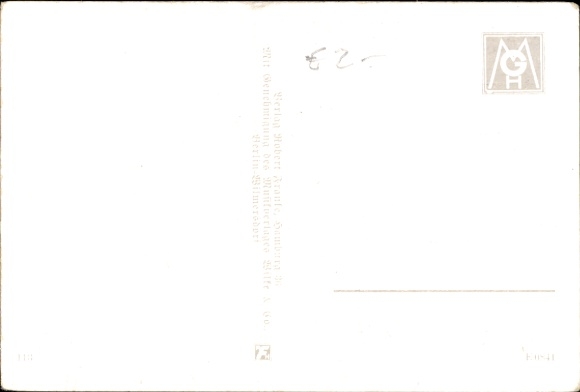 Song Postcard Antje, my blonde child, sailor in the Navy, Anacker, Herms Niel