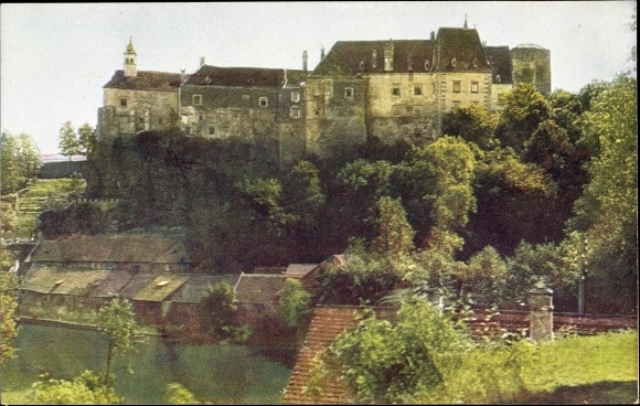 Postcard Raabs an der Thaya in Lower Austria, Burg