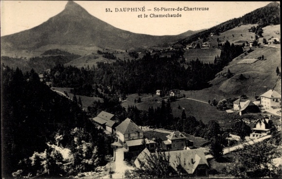 Ak Dauphine CPA 38, St Pierre de Chartreuse 