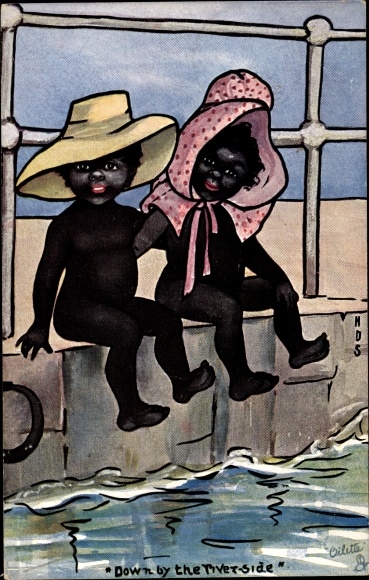 Artysta KP Down by the riverside, Children on the water, Little Coons