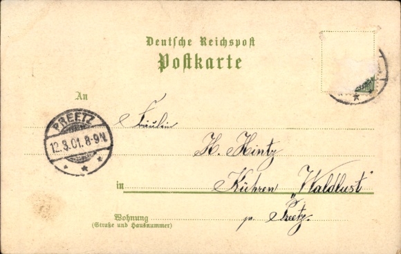 KP Flintbek w Szlezwiku-Holsztynie, sklep, H. Voss, zajazd, kościół