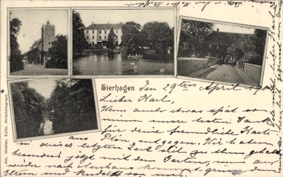 Postcard Altenkrempe in Holstein, Sierhagen