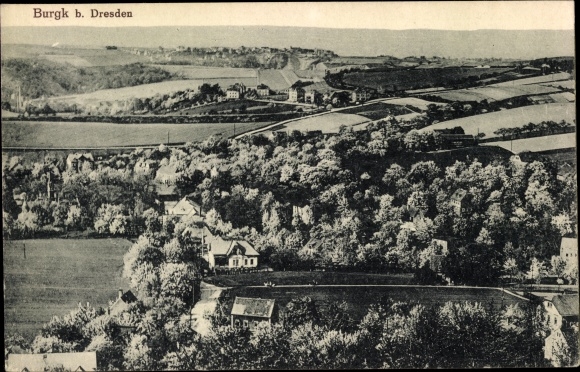 PC Burgk Freital in Saxony, total view