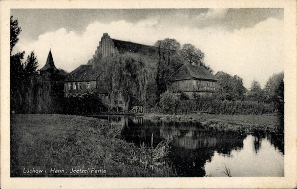 Postcard Lüchow im Wendland, Jeetzel-Partie