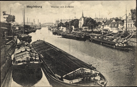 PC Magdeburg, Werder with Zollelbe, barges
