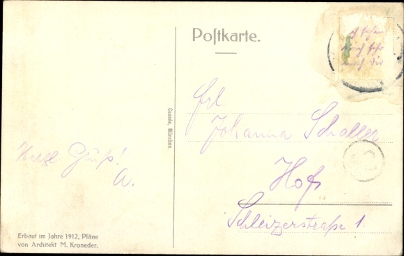 Artist PC Henel, Edwin, Tutzing in Upper Bavaria, Beringer convalescent home