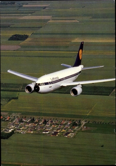 Ak Duits passagiersvliegtuig, Lufthansa