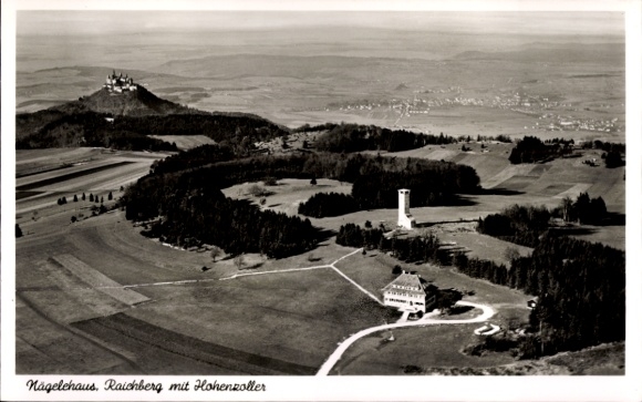 Ak Nägelehaus Albstadt, Raichberg und Hohenzoller