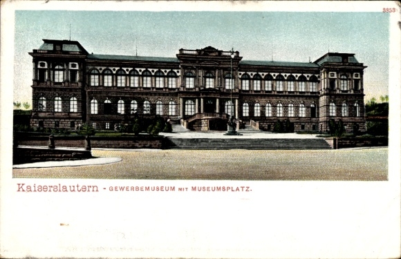 PC Kaiserslautern in the Palatinate, Trade Museum, Museum Square, historical architecture, PC