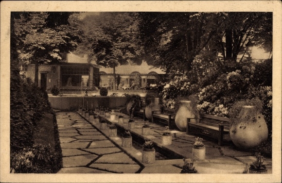 Postcard Paris, Exhibition of Decorative Arts 1925, Corcelles Pavilion