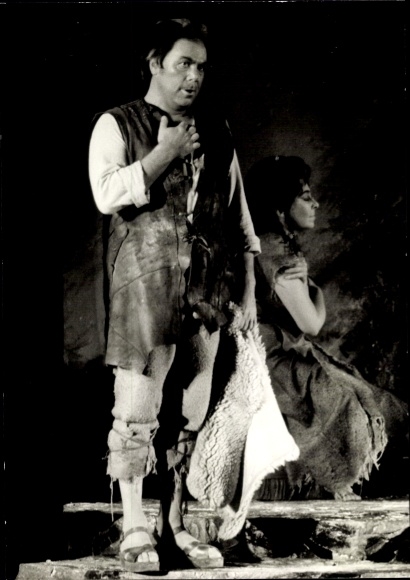 Foto Ak Opernsänger Kurt Böhme