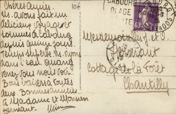 Ak Cabourg Calvados, Ferme Marie Antoinette