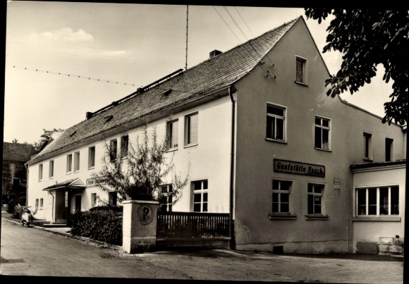 Ak Zobes Neuensalz in Vogtland, restaurant Haack