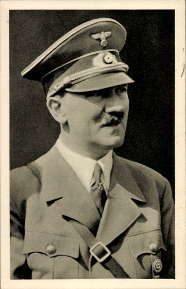KP Führer i kanclerz Rzeszy Adolf Hitler, portret w mundurze partyjnym