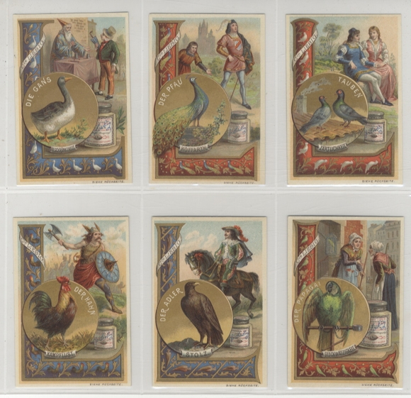 Liebig pictures series A 194 S 325 symbols, 1891