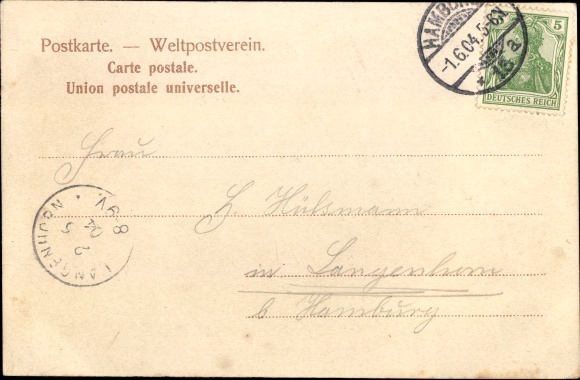 Postcard Leipzig in Saxony, Bavarian station