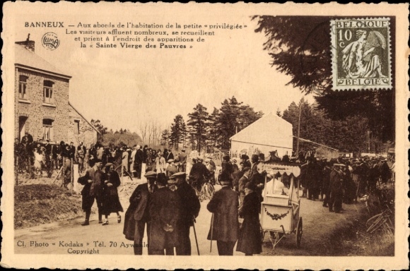 PC Banneux Liège Liège Wallonia, Sainte Vierge des Pauvres, pilgrims