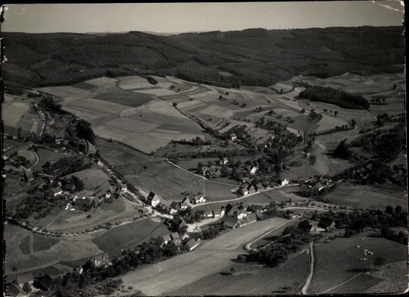 Photo Hetzbach Oberzent in the Odenwald, aerial photograph