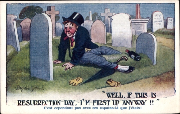 Artist PC McGill, Donald, Well, if this is Resurrection Day