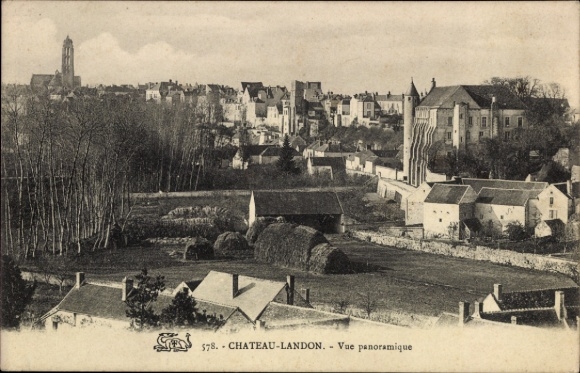 KP Chateau Landon Seine et Marne, panorama