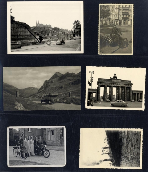 Photo album, motor sports, automobile, motorbike, motorboat, occasionally powered flight