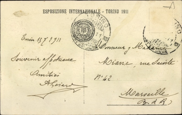 Postcard Torino Turin Piemonte, Esposizione Internazionale, Padiglione della Russia, World Exhibition 1911