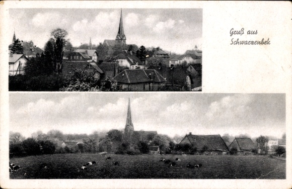 Ak Schwarzenbek in Lauenburg, algemeen beeld