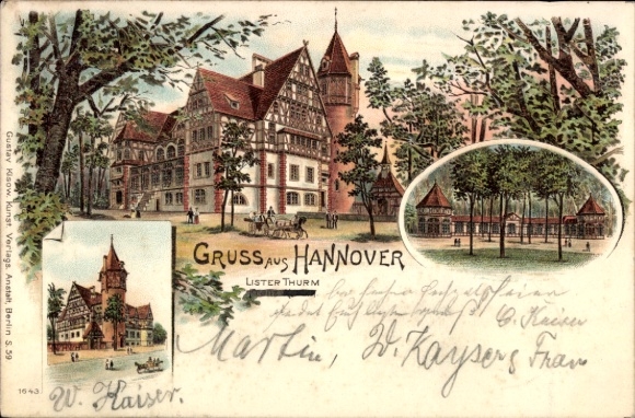 Litho Hannover in Niedersachsen, Lister-Turm