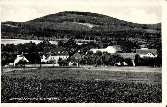 Ak Steindörfel Hochkirch in der Oberlausitz, Gesamtansicht