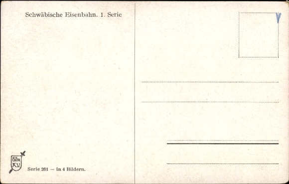 Song Artist Postcard Boettcher, Hans, On the Swabian Railway, Picture 4