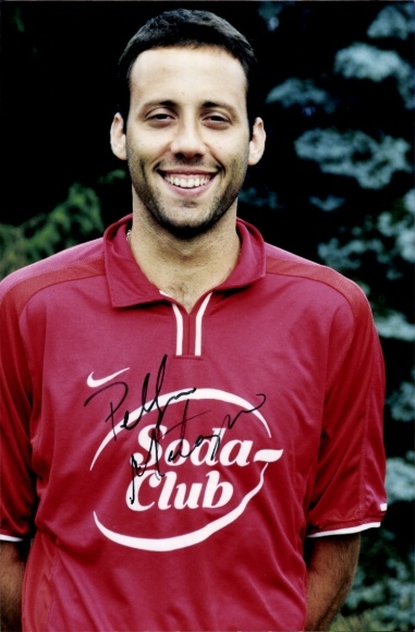 Autograph card footballer Pellegrino Matarazzo, SV Wehen Wiesbaden, autograph