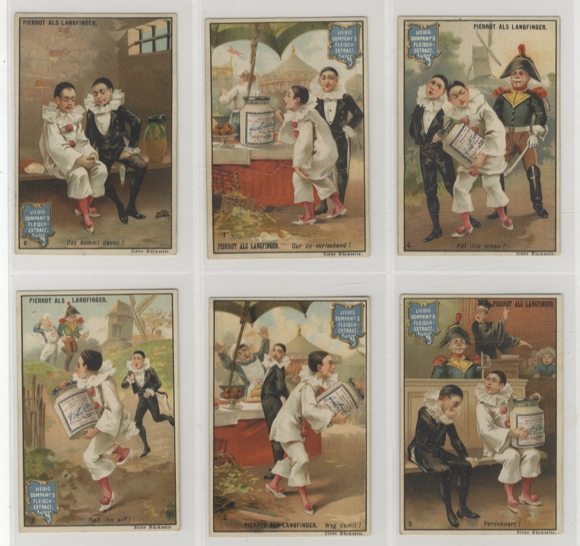 Liebig Pictures Series A 278 Pierrot as Langfinger 1894