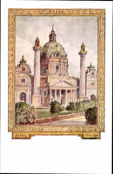 6 PCs in envelope, 10th German Singers' Festival Vienna 1928