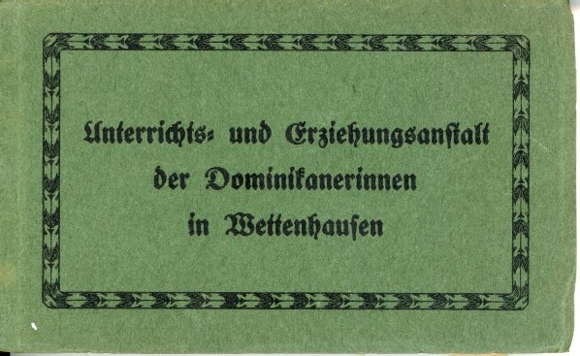 25 Ak im Umschlag  Wettenhausen Kammeltal in Schwaben, Erziehungsanstalt der Dominikanerinnen