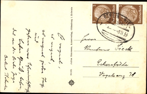 Postcard Kalkhütte Römnitz in Lauenburg, Waldpartie