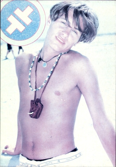 Photo Postcard Singer Mark Owen, Take That