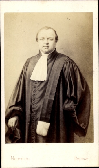 Carte de Visite Charles Lachaud, advocaat Bonapartiste